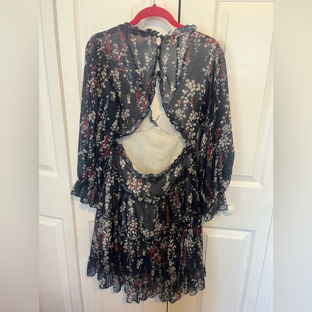 Sheer long sleeves with light cotton underneath